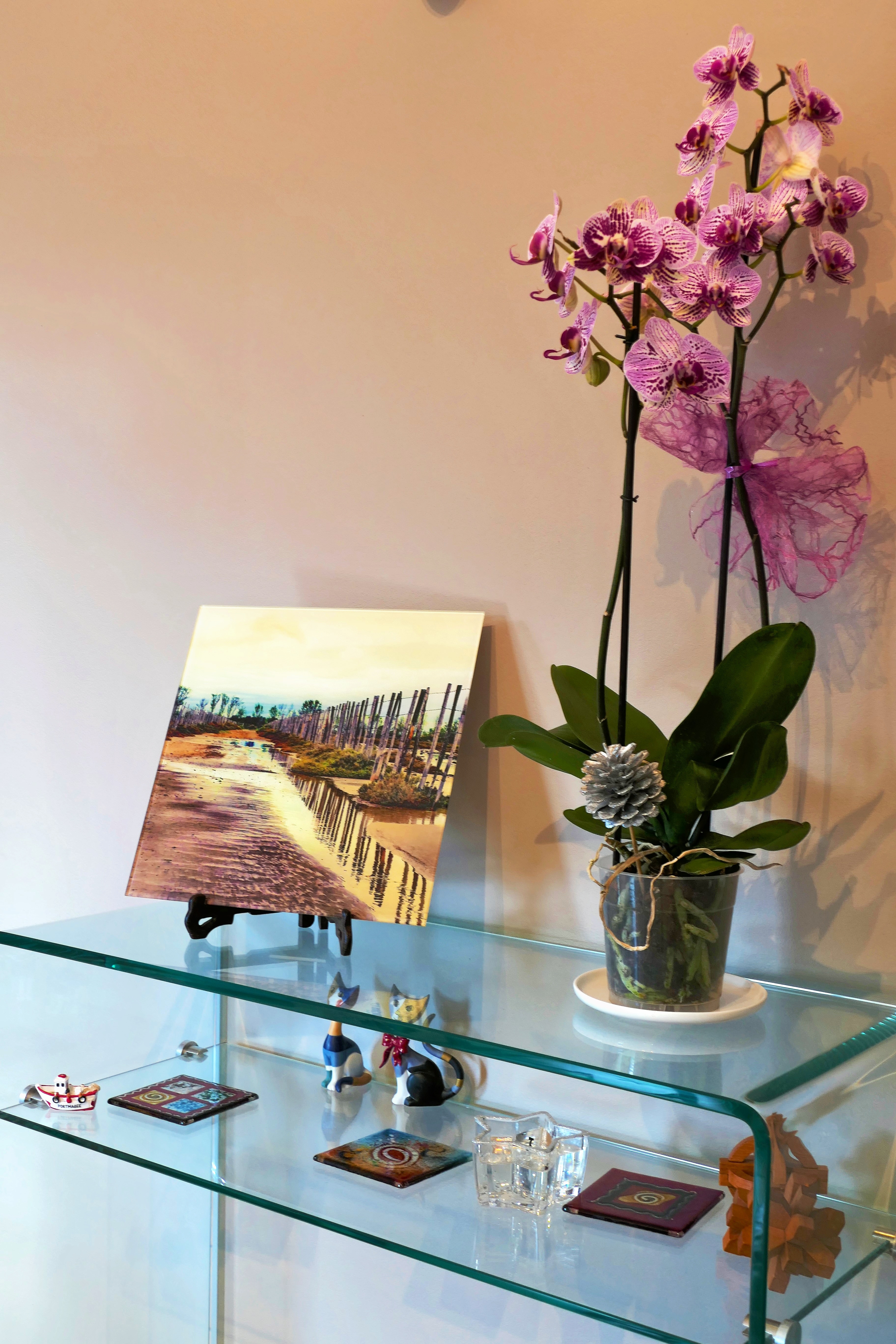 mpresson sur Verre 160x50cm Tableaux mage Photo Tulpe vase bouquet | eBay